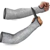 Knie-pads Outdoor Level 5 Anti-gesneden slijtage-resistente mouw Open vingerstijl Werkarmbeschermingshoes Warmers voor industrieel