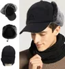 Berets Winter Windproof Thermal Bomber Hats Warm Faux Fur Oudoor Hat Men Women Ear Flap Cap Trooper Ski