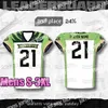 Jerseys de futebol geleira boyz fcf fã controlou a liga de futebol personalizada Jersey American Football Men Youth High Quality Shipping Fast Thread