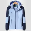 Jackor 2022 varumärke Nautica Men Windproect Mountain Winter Warm Fleece Foder Sports Rain Ski Jacket med Hood T221017
