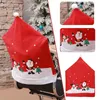 Chair Covers Non-woven Cover Christmas Decoration For Home Table Dinner Back Decor Year Party Supplies Xmas 2022 #t2p