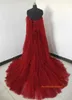 Wraps Red Real Image Maternity Gown Tiered Skirts Ruffles Wedding Sleepwear Bathrobes Nightgowns Robes Women Dress Kimono