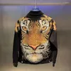 Mensjackor S081031 Fashion Coats 2022 Runway Luxury European Design Party Style Clothing