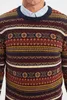 Men's Sweaters Slim Fit cycling collar jacquard sweater TMNAW21KZ0377 G221018