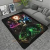 Mattor Högkvalitativ League of Legends Jinx Area Rugs Game Room Carpet Soft Non-Slip Living Birthday Present Personlig matta