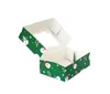 Confezione regalo natalizia Santa Papercard Kraft Present Bomboniera Scatola per dolci da forno Imballaggio in carta per muffin SN6844