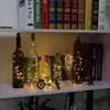 Stringhe da 3/5 m alimentate a batteria in sughero per bottiglie di vino, luci LED fai da te, decorazioni per tappi per feste di compleanno
