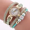 Montres-bracelets 2022 Vendre Femmes Mode Casual Analog Quartz Strass Montre Bracelet Dames Fille Luxe Horloge