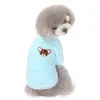 Mignon chien vêtements pour petits chiens Chihuahua Yorkies carlin vêtements manteau hiver chien vêtements animal chiot veste Ropa Perro rose 6247 Q2