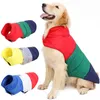 Dog Apparel Cold Proof Dog Clothes Pet Cotton-padded Jacket Thickening Reversible Winter Warm Pets Vest For Middle Large Dog Jacket Coats T221018