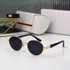 8 Farben Sonnenbrille Herren Brille Luxus Designer Brillen Gold Brillen Mode Brillengestell Damen Sonnenbrille Adumbral Schutzgläser Outdoor Schutzbrille Rund