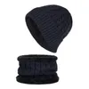 Berets Erwachsene Damen Herren Unisex Strickmütze Hedging Head Earflap Hut Beanie Warme Winter Outdoor Mode und Lätzchen