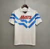 Soccer Jerseys 87 88 Napoli Retro shirts Maradona vintage 89 91 93 1986 1987 1988 1999 Coppa Italia Naples classic Football shirt