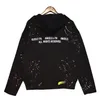 Designer heren Hoodies sweatshirts lente/zomer zwart geschilderde boomafdruk casual zware hoodie 49is