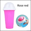 Ice Cream Tools Quick Smoothies Cup Homemade Fruit Juice Milkshake Bottle Slush Shake Maker Fast Cooling Ice Cream Magic Slushy 22061 Dho0Q