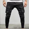 Men's Jeans Denim Pants Zipper Washed Dressing Slim Fit Broken Hole Cargo For Club