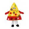 2022 Vendita in fabbrica Pizza calda Costumi della mascotte Personaggio dei cartoni animati per adulti Sz