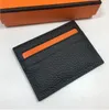 Luxury Design Slim Men Clutch Billfold Card Holder Wallet Credit ID Thin Purse Bank Card Package Coin Pouch Bag Business Women Real Leather Case