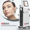 Rf Microneedling Skin Tightening Equipment Anti-Aging Gold Fractional Microneedle Facial Beauty Machine TM50B