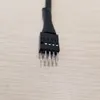 10pcs/lot motherboard 내부 USB 9 핀 외부 USB 남성에서 남성 데이터 확장 케이블 차폐를위한 수컷에서 남성 데이터 확장 CABLE SHIELDING 20cm