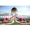 結婚式のアクセサリーBGWセール500pcs/pack 5 5cmバラの花びらのためのロマンチックな人工花