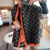 Halsdukar kashmir halsduk kvinnor vinter varma sjalar och wraps design h￤sttryck bufanda tjock filt 2022