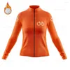 Racing Jacken 2022 Winter Frauen Thermo Fleece Langarm Jersey Outdoor Sport MTB Radfahren Hemd Warme Fahrrad Reiten Top Fahrrad Kleidung