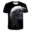 القمصان T القمصان 2022 American National Bird Print T-Shirt Fashion غير الرسمي للجنسين القابل للجنسين القابل للتنفس أعلى القميص الصيفي الرجال والنساء 6XL