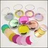 Boîtes d'emballage Emballage cosmétique de cils Organisateur mignon Conteneur de couleur riche Boîte-cadeau en cristal Exquis Monnaies Pratique Jolie Dhxkj