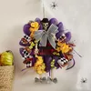 Dekorativa blommor Halloween Candle Wreaths Simulat