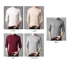 Pulls pour hommes BROWON Automne Marque Pull Hommes Smart Casual Couleur Unie O-ne Tricoté Slim Oversize Business Pull Hommes Cloing G221018