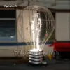 Large Imitated Inflatable Light Bulb Replica 4m Transparent Advertising Air Blow Up Lightbulb Model Balloon For Party Decoration