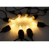 Strings Guirlande lumineuse LED d'extérieur étanche, 15M, 15 ampoules E26 E27, qualité commerciale, rue, jardin, Patio, arrière-cour, éclairage de vacances