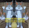 Easter Bunny Rabbit And Bugs Bunny Hare Mascot Costume Adult Character Outfit Suit Competitive Products Birthday Party CX4029