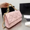 أكياس الكتف Women Hobo Hands Handbags سلسلة جلدية معدنية All-Match 2022 جودة الترقيع الحزمة الحزمة الأزياء Crossbody حقيبة التسوق