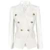 2024 New Suits Spot 외국 무역 소스 Euro American Style Suit Coat Jacquard Fabric Top Slim