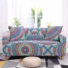 Chair Covers Bohemia Slipcover Mandala Sofa Cover Corner Decor Living Room Protector Armchair Loveseat Couch