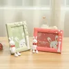 10PCS Baby Shower Favors 7 pollici Cartoon Cute Rabbit Photo Frame 7 "Cornici per studenti della scuola materna Ornamento decorativo per la camera dei bambini