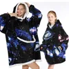 Autres Vêtements Avocat Surdimensionné À Capuche Couverture Enfants Adultes Hiver Hoodies Couverture Robe TV Couverture Avec Manches Pull À Capuche Sweats T221018