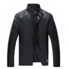 Männer Jacken 2021 Winter Marke Pu Leder Jacke Männer Schwarz Motorrad Faux Pelz Mantel Jaqueta Männliche Mantel 3XL 4XL 501