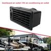 Todoterreno Ruedas Calor AC Salida de escape de aire Tablero Salida de ventilación Reemplazo Interior Coche Camión Camper Autocaravana RV Accesorios