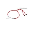 Bracelets de cheville AIFENAO 925 argent Sterling Long Tube fil rouge chaîne breloque cheville bracelets pour femme corde pied bijoux dame en gros