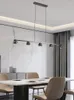 Kroonluchters Noordse led kroonluchter moderne eenvoudige ronde ronde 5 kop op hangende lamp eetkamer keuken woon slaapkamer bar indoor decor verlichting