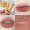 Läppglans Korea Kawaii Tint Pulpeur Natural Liquid Lipstick Långvarig hög glans Non-Sticky Crystal Jelly Korean