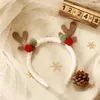 FEVERIￇￃO DE FEVERIￇￃO DE ANO NOVO Decora￧￣o de Natal Elk Banda de cabelos de Natal da banda de Natal O enfeites de crian￧as presentes de crian￧as BBB16517