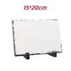sublimation Blank photo slate rock plaque Heat Transfer Picture Frame Blanks