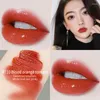 Lip Gloss Mirror Lipstick Matte Texture Waterproof Sweat Resistant Long Lasting Glaze Sexy Red Makeup TSLM2