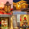 Cordes Led Guirlande Lumineuse 5/10M/20M 50/100/200LED Batterie Fée Fil De Cuivre Scintillant Guirlandes De Mariage Arbre De Noël Vacances Décor Lampes