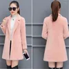 Women's Fur 2022 Autumn Winter Sheep Shearing Overcoat Women One Piece Of Jacket Female Imitate Mink Coat Hairy Soft Coats C