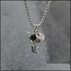Подвесные ожерелья милые астронавты магнит аттракцион подвесной колье ожерелье Дружба Ювелирные украшения творческие прохладные цепные ожерелья для WOM DHTDH